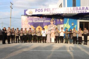 Kapolda Jatim Kunjungi Posyan di Probolinggo Raya, Beri Motivasi Petugas Ops Ketupat Semeru 2023