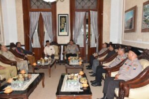 Jaga Sinergitas, Kapolres Bondowoso silaturahmi ke Bupati Bondowoso
