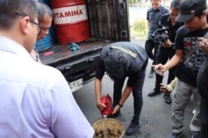 Polresta Banyuwangi Amankan Pelaku Penyalahgunaan 5 Ton BBM Solar Bersubsidi
