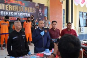 Polres Magetan Berhasil Ungkap Tiga Kasus Penipuan