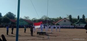 Forkopimcam Kecamatan Gayam Laksanakan Upacara 17 Agustus 2023 HUT RI Ke-78