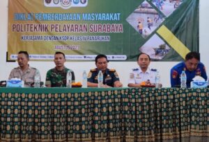 Politeknik Pelayaran Surabaya Bersama KSOP Panarukan Gelar Diklat Pemberdayaan Masyarakat Di SMKN 1 Banyuputih