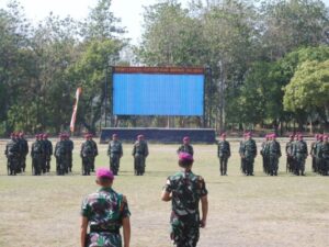 Puslatpurmar-5 Baluran Gelar Upacara Peringatan Hari Sumpah Pemuda