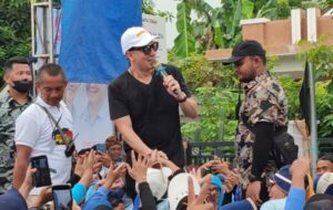 Bertrand Antolin dan Ribuan Massa Meriahkan Kampanye Terbuka Pilar 08 Untuk Mendukung Pemenangan Paslon Prabowo-Gibran