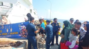 Pelayaran Gratis KN Bima Sakti Utama Jamin Keamanan dan Kenyamanan Pemudik Jangkar-Raas