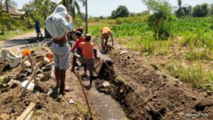 Pekerjaan Irigasi Siluman di Jangkar Datangkan Tenaga Kerja Dari Luar Situbondo