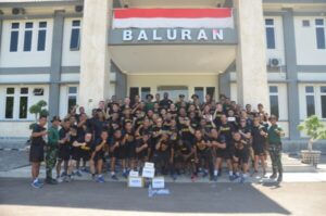 Perlombaan Gembira HUT RI ke-79 di Puslatpurmar-5 Baluran