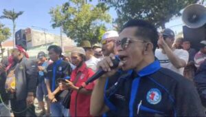 Unjuk Rasa GP SAKERA Tuntut Karna Suswandi Segera Ditahan