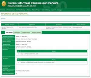 KPK Siap Hadapi Gugatan Praperadilan Karna Suswandi