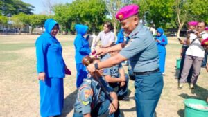 8 Prajurit Puslatpurmar-5 Baluran Naik Pangkat