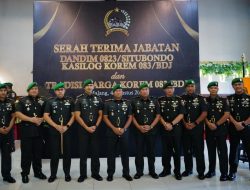 Sertijab Dandim 0823/Situbondo dan Kasilog Korem 083/Bdj, Danrem Tekankan Adaptasi Cepat dan Sinergi Wilayah
