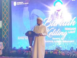 Sholawat Burdah Keliling Laut Pantai MIMBO Semarakkan Harjakasi Situbondo Naik Kelas