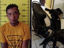 Polsek Panarukan Ungkap Kasus Curanmor, Pelaku Ditangkap di Rumahnya