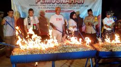 Tegakkan Hukum dan Selamatkan Uang Negara: 139 Ribu Batang Rokok Ilegal di Situbondo Dimusnahkan