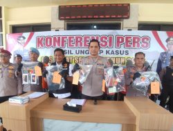 Polres Situbondo Ungkap Enam Kasus Kriminal Selama Operasi Sikat Semeru 2025