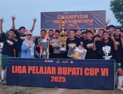 SMASA B Juara Liga Pelajar Bupati Cup VI 2025: Tumbangkan SMADA PRIMA 2-0, Dominasi Gelar Tak Tergoyahkan