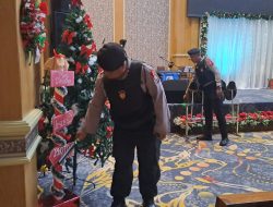 Ciptakan Rasa Aman Umat Kristiani, Polres Situbondo Sterilisasi Gereja di Tahun Baru