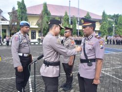 Perkuat Dinamika Organisasi, Kapolres Situbondo Pimpin Sertijab Wakapolres hingga Kapolsek