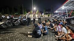 Redam Keresahan Warga, Polres Situbondo Jaring Belasan Motor Balap Liar dalam Patroli Dini Hari