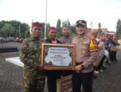 Hidupkan Semangat RONDA, Polres Situbondo Beri Penghargaan Satkamling Terbaik
