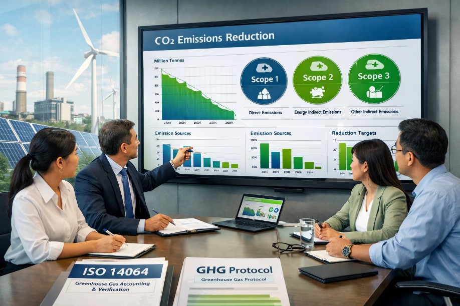 ISO 14064 dan GHG Protocol