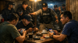 Berantas Penyakit Masyarakat, Satreskrim Polres Situbondo Ringkus Enam Pelaku Judi Online