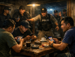 Berantas Penyakit Masyarakat, Satreskrim Polres Situbondo Ringkus Enam Pelaku Judi Online