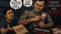 Oknum Anggota Polresta Sumenep Dilaporkan ke Paminal, Diduga Terlibat Penipuan Rp15 Juta