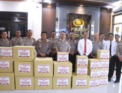 Polres Situbondo Kirim Bantuan Untuk Korban Terdampak Gempa di NTT