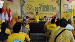 HUT Ke-62 Golkar, Bang Yani Targetkan 10 Kursi DPRD Situbondo