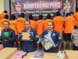 Operasi Sikat Semeru 2026, Polres Situbondo Ungkap 12 Kasus dan Amankan 11 Tersangka